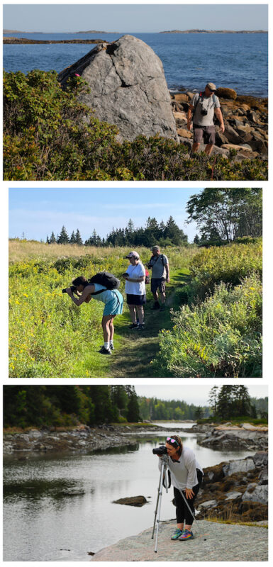 Doing photography on Vinalhaven Island, Maine.