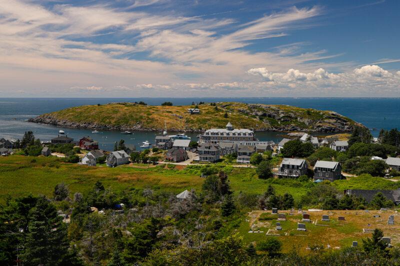 Monhegan Island, Maine is a great place for a photo tour.