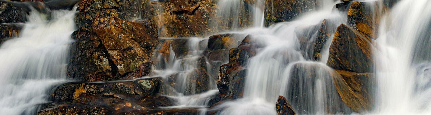 Fall foliage waterfalls photo tour with Dee Peppe at Coastal Maine Photo Tours.