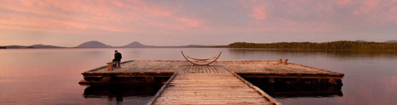 Moosehead Lake, Greenville, Maine by Dee Peppe.
