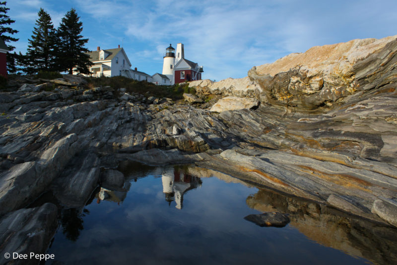 Sunset Lighthouse Workshop at Pemaquid Point.